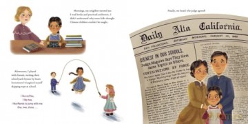 Mamie Tape Fights to Go to School: Based on a True Story - Traci Huahn [KSIĄŻKA]