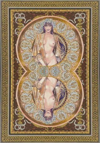 Manara Erotic Oracle: Chakra, Eros and Astrology - 35 full colour cards & instructions - Milo Manara [KSIĄŻKA]