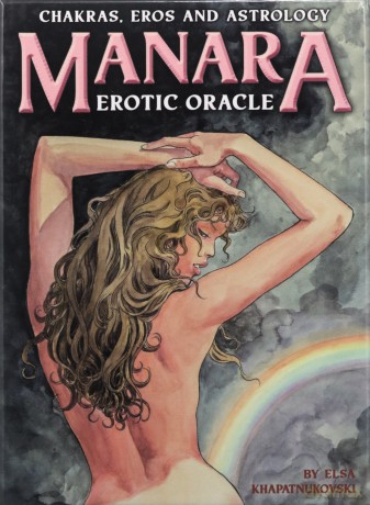 Manara Erotic Oracle: Chakra, Eros and Astrology - 35 full colour cards & instructions - Milo Manara [KSIĄŻKA]