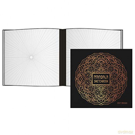 Mandala Sketchbook: Guided Activity Book To Create Your Own Unique Designs - Matt Manson [KSIĄŻKA]