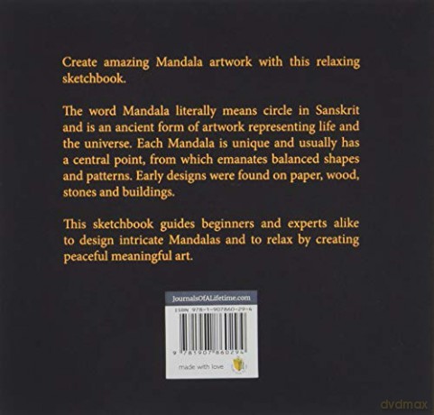 Mandala Sketchbook: Guided Activity Book To Create Your Own Unique Designs - Matt Manson [KSIĄŻKA]
