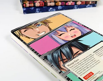 Manga Eyes Dotted Paperback Journal: Blank Notebook with Pocket - Tuttle Studio [KALENDARZ]