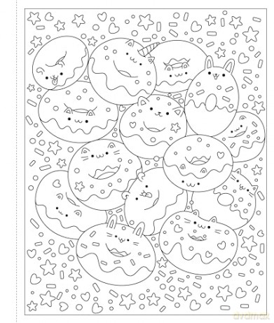 Mangatopia: Cupcakes and Kitties: A Cuteness Overload Coloring Book of Anime and Manga - Maddie Morales [KOMIKS]