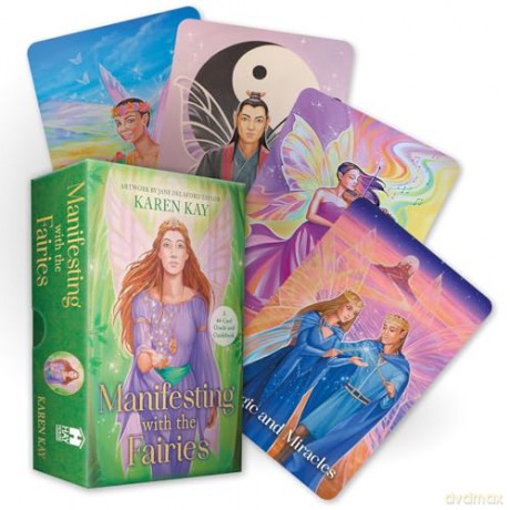 Manifesting with the Fairies: A 44-Card Oracle and Guidebook - Karen Kay [KSIĄŻKA]