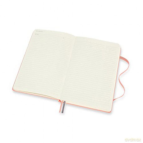 Map, plot, plan and dream with the Moleskine Bullet Notebook thanks to the acid-free 120 gsm ivory paper with dotted grid [KSIĄŻKA]