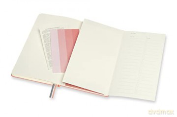 Map, plot, plan and dream with the Moleskine Bullet Notebook thanks to the acid-free 120 gsm ivory paper with dotted grid [KSIĄŻKA]