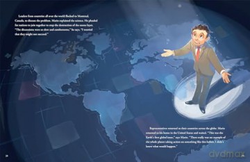 Mario and the Hole in the Sky: How a Chemist Saved Our Planet - Elizabeth Rusch [KSIĄŻKA]