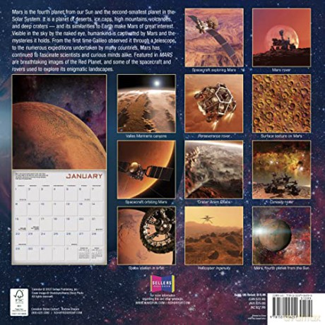 Mars 2023 16-Month (WALL 16 MONTH) [KALENDARZ]