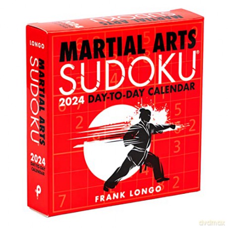 Martial Arts Sudoku (R) 2024 Day-to-Day Calendar - Frank Longo [KALENDARZ]