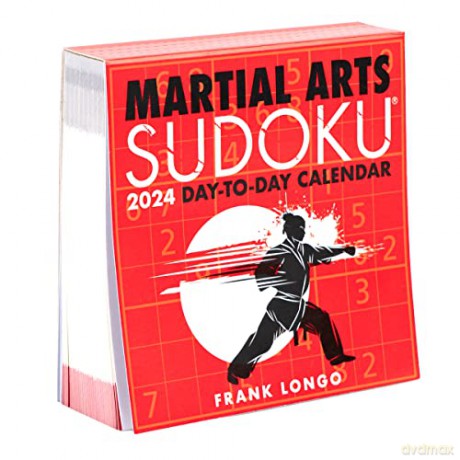 Martial Arts Sudoku (R) 2024 Day-to-Day Calendar - Frank Longo [KALENDARZ]