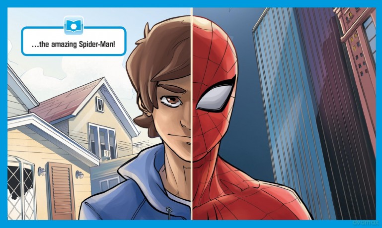 Marvel - Spider-man Me Reader Electronic Reader and 8 Sound Book Library - PI Kids: 1 - PI Kids [KSIĄŻKA]