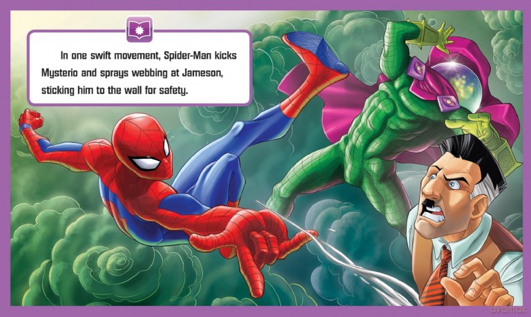 Marvel - Spider-man Me Reader Electronic Reader and 8 Sound Book Library - PI Kids: 1 - PI Kids [KSIĄŻKA]