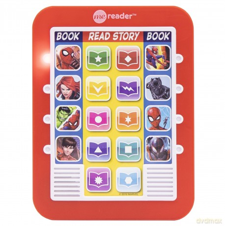Marvel - Spider-man Me Reader Electronic Reader and 8 Sound Book Library - PI Kids: 1 - PI Kids [KSIĄŻKA]