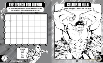 Marvel Avengers: Tattoo and Activity Book (Includes 45 temporary tattoos) - Marvel Entertainment International Ltd [KSIĄŻKA]