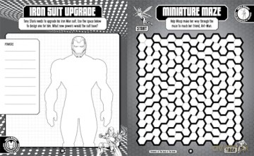 Marvel Avengers: Tattoo and Activity Book (Includes 45 temporary tattoos) - Marvel Entertainment International Ltd [KSIĄŻKA]