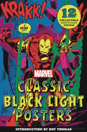 Marvel Classic Black Light Collectible Poster Portfolio - Marvel Entertainment [KSIĄŻKA]