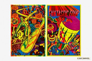 Marvel Classic Black Light Collectible Poster Portfolio - Marvel Entertainment [KSIĄŻKA]