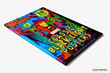 Marvel Classic Black Light Collectible Poster Portfolio - Marvel Entertainment [KSIĄŻKA]