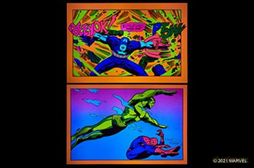 Marvel Classic Black Light Collectible Poster Portfolio - Marvel Entertainment [KSIĄŻKA]