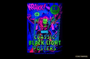 Marvel Classic Black Light Collectible Poster Portfolio - Marvel Entertainment [KSIĄŻKA]