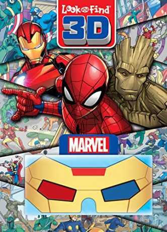 Marvel Look And Find 3D OP - P I Kids [KSIĄŻKA]
