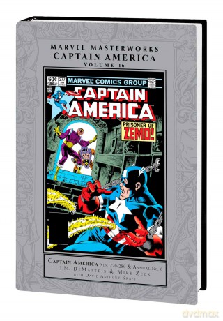 Marvel Masterworks: Captain America Vol. 16 - J.M. Dematteis [KSIĄŻKA]