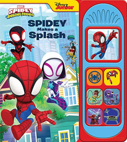 Marvel Spider-man - Spidey and his Amazing Friends - Spidey Makes a Splash Sound Book - PI Kids [KSIĄŻKA]