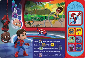 Marvel Spider-man - Spidey and his Amazing Friends - Spidey Makes a Splash Sound Book - PI Kids [KSIĄŻKA]