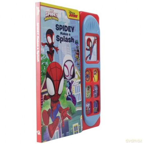 Marvel Spider-man - Spidey and his Amazing Friends - Spidey Makes a Splash Sound Book - PI Kids [KSIĄŻKA]