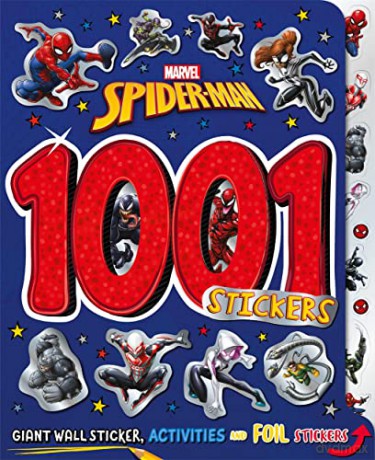 Marvel Spider-Man: 1001 Stickers - Marvel Entertainment International Ltd [KSIĄŻKA]