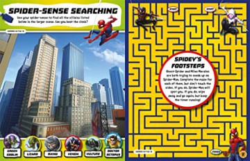 Marvel Spider-Man: Beat the Clock Wipe Clean (Timed Activities for Kids) - Marvel Entertainment International Ltd [KSIĄŻKA]