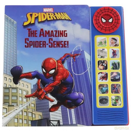Marvel Spider-Man: The Amazing Spider-Sense! Sound Book - PI Kids [KSIĄŻKA]