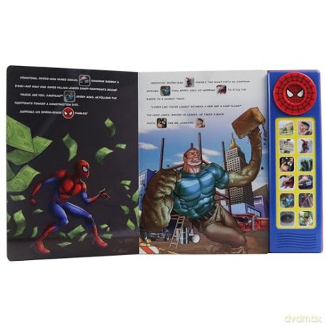 Marvel Spider-Man: The Amazing Spider-Sense! Sound Book - PI Kids [KSIĄŻKA]