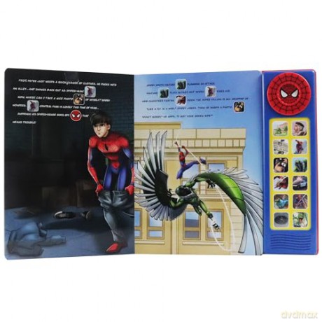 Marvel Spider-Man: The Amazing Spider-Sense! Sound Book - PI Kids [KSIĄŻKA]