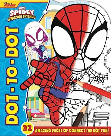 Marvel Spidey and his Amazing Friends: Dot-to-Dot - Marvel Entertainment International Ltd [KSIĄŻKA]
