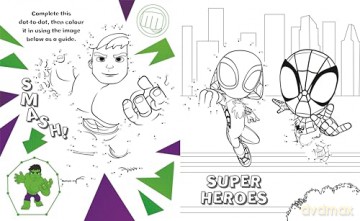 Marvel Spidey and his Amazing Friends: Dot-to-Dot - Marvel Entertainment International Ltd [KSIĄŻKA]