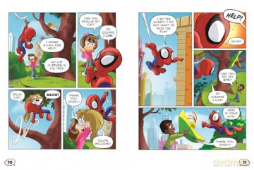 Marvel Spidey and his Amazing Friends: Team Spidey Does It All! (Comic Book) - Marvel Entertainment International Ltd [KSIĄŻKA]