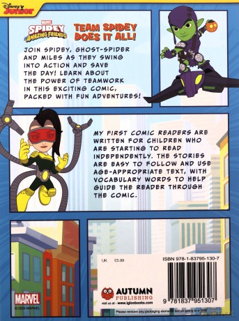 Marvel Spidey and his Amazing Friends: Team Spidey Does It All! (Comic Book) - Marvel Entertainment International Ltd [KSIĄŻKA]