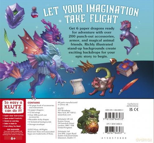 Marvelous World of Magical Dragons: 3 (Klutz) - Editors of Klutz [KSIĄŻKA]