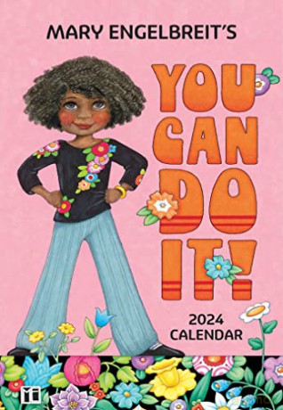 Mary Engelbreit's 12-Month 2024 Monthly Pocket Planner Calendar: You Can Do It - Mary Engelbreit [KSIĄŻKA]
