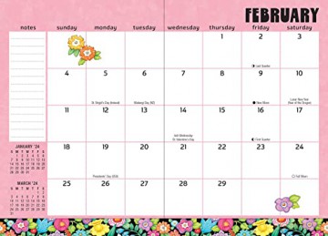 Mary Engelbreit's 12-Month 2024 Monthly Pocket Planner Calendar: You Can Do It - Mary Engelbreit [KSIĄŻKA]