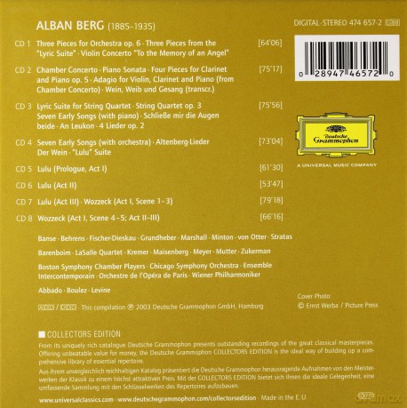Pierre Boulez: Berg Collection [8CD]