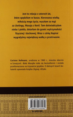 Biała Masajka. Moja Wielka Miłość - Hofmann Corinne [KSIĄŻKA]