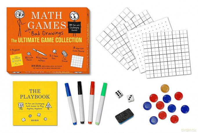 Math Games with Bad Drawings: The Ultimate Game Collection: The Ultimate Game Collection: 34 Fun and Challenging Games - Ben Orlin [KSIĄŻKA]