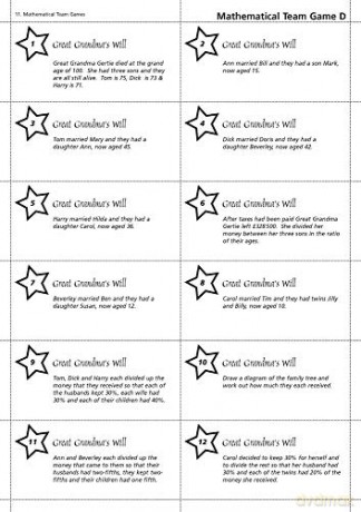 Mathematical Team Games: Enjoyable Activities to Enhance the Curriculum [KSIĄŻKA]