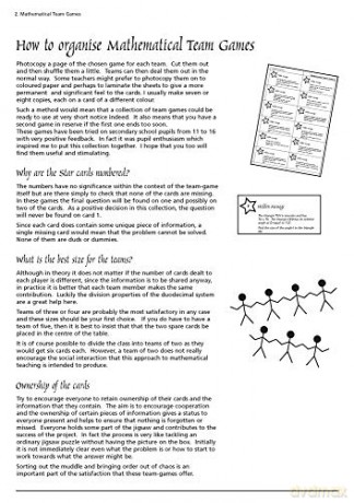 Mathematical Team Games: Enjoyable Activities to Enhance the Curriculum [KSIĄŻKA]
