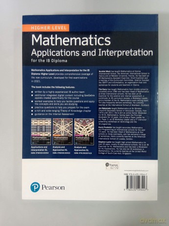 Mathematics Applications and Interpretation for the IB Diploma Standard Level (Pearson International Baccalaureate Diploma: International Editions) - Theodore Marotta [KSIĄŻKA]