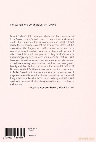 Mausoleum of Lovers: Journals 1976-1991 - Hervé Guibert [KSIĄŻKA]