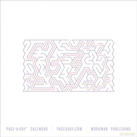 Maze-A-Day Page-A-Day Calendar 2024: Follow the Path to a Sharper Brain! - Workman Calendars [KSIĄŻKA]