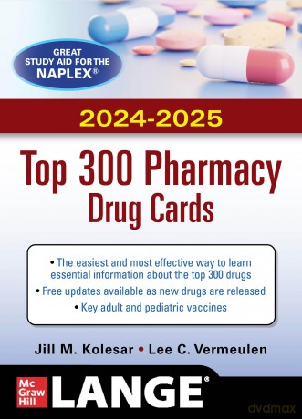 McGraw Hill's 2024/2025 Top 300 Pharmacy Drug Cards - Jill M. Kolesar [KSIĄŻKA]